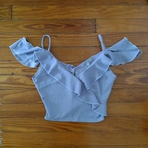 Charlotte Russe off the shoulder top